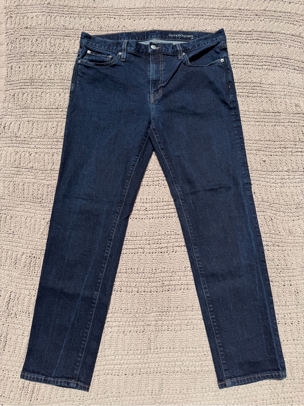 Outerknown Men’s Indigo S.E.A. Jeans, Ambassador Slim Fit